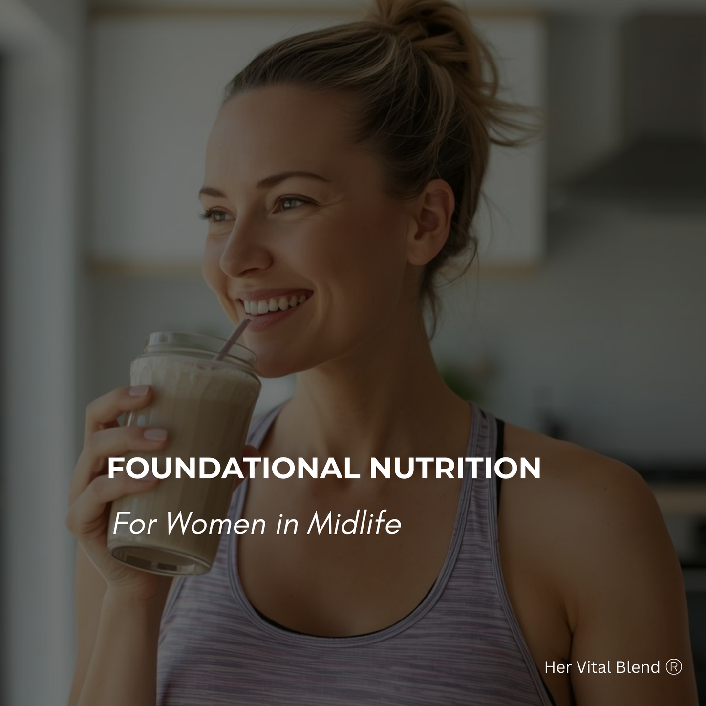 One Blend. 30+ Nutrients. Complete Midlife Support.